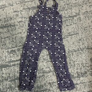 Ade + Ayo purple romper
